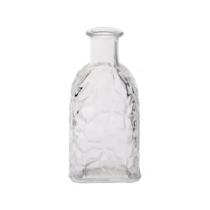 2.5"x2.5"x5.25"Tall Clear square Glass Vase