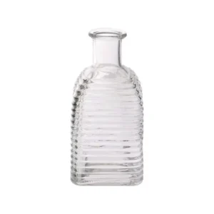 2.5"x2.5"x5.25"Tall Clear square Glass Vase