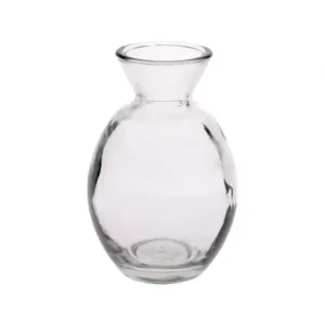 2.75"Dia.x4"Tall Clear Glass Tapered  vase