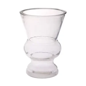 5.625"Dia. x 7.875"Tall Clear Tappered Glass Vase